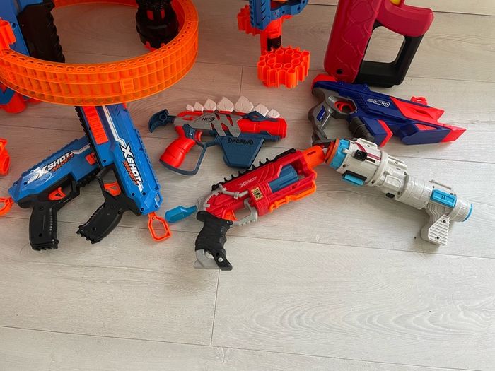 NERF toy package