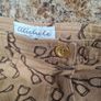 womens MICHELE jeans stretchy brown equestrian horseriding stirrup pattern Size UK 12 EU 38 regular slim line Image 8