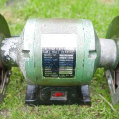 Central Machinery Bench Grinder 5 Inch Wheel Heavy Duty All Ball Bearing