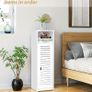 Waterproof Bathroom Cabinets, Storage Accessories Floor Standing Cabinet for Bathroom,Furniture for Bedroom Kitchen Hallway,Storage Cupboard Unit Image 3