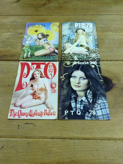 Lot of Old Queen's University Student Mags