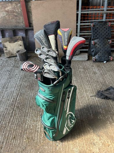Full golf set and bag
