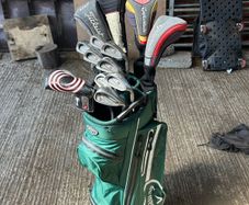 Full golf set and bag