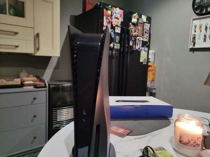 PS5 Disc Edition (Midnight Black + White Plates) + 6 Games + Matching Midnight Black Controller