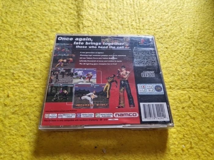 Tekken 3 PlayStation1 ps1 PlayStation2 ps2 games Original