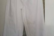 Wide Leg White 3/4Trousers joules Jeans