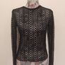Black Lace Top, New With Tags Image 2