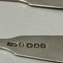 Antique 1838 Sterling Silver Teaspoons -Set of 4 Glasgow /John Finlay Image 8