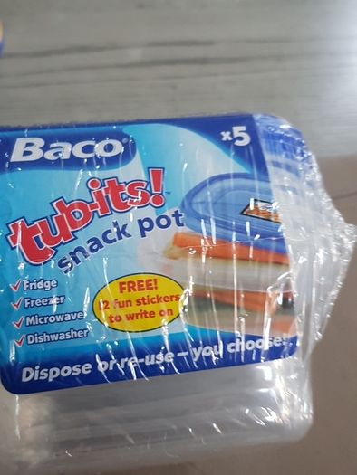 Snack Pot containers
