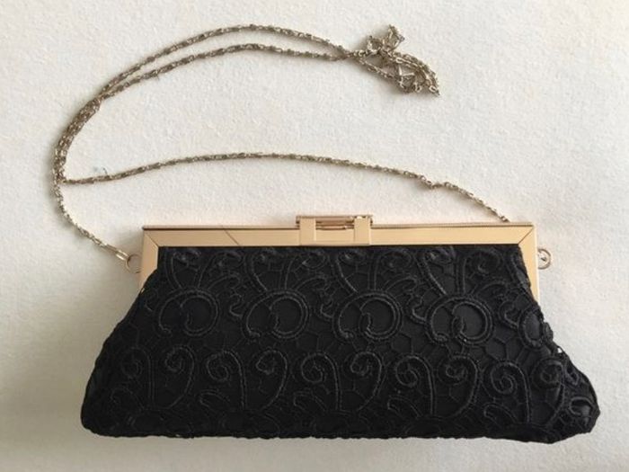 BRAND NEW Ladies Black Handbag / Clutch / Occasion Handbag