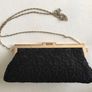BRAND NEW Ladies Black Handbag / Clutch / Occasion Handbag Image 5