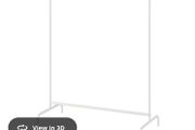 Ikea clothes rail