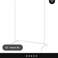 Ikea clothes rail