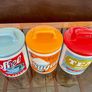 3 x Retro 50s 60s Multi Color Classic Tea Coffee Sugar Set Image 8