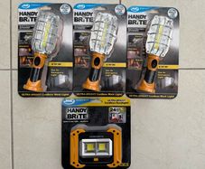 4 x JML lights , 3 x cordless work lights, 1 x cordless floodlight all brand new