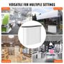 Portable Tradeshow Podium Table, 130 x 46,5 x 95 cm, Display Exhibition Counter Stand Booth Fair with Wall, Foldable Promotion Retail Bar Table Pop Up Podium with Storage Rack, Carrying Bag Image 5