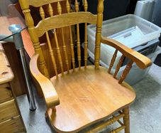 High back chair