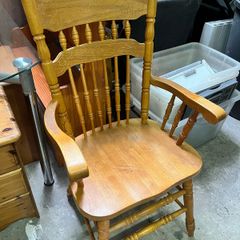 High back chair
