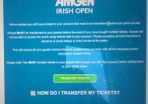 Amgen Irish open - Friday tickets