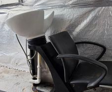 hairdressing basin/sink