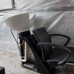 hairdressing basin/sink
