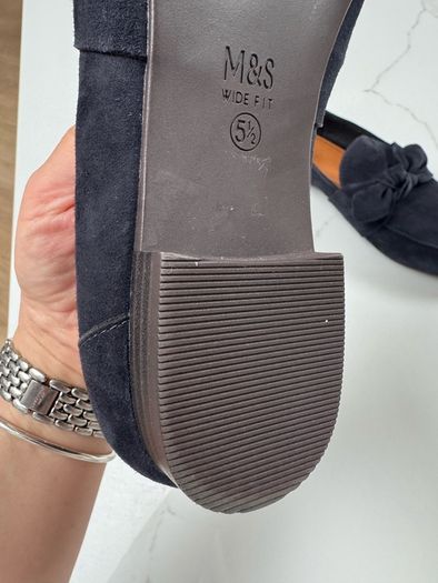 M&S suede loafers