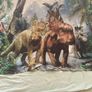 Dinosaur fabric material Image 3