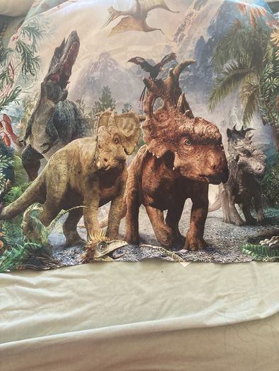 Dinosaur fabric material