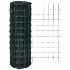Euro Fence Steel 10x1.5 m Green