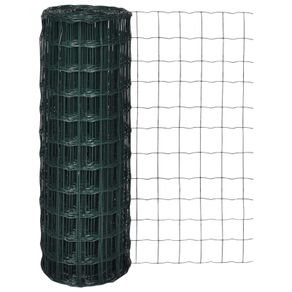 Euro Fence Steel 10x1.5 m Green