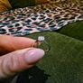 White Gold Diamond Ring Size N Image 4