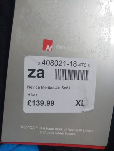 NEVICA  men's jacket , size XL