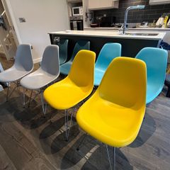 Herman Miller Eames DSW Chairs