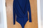 F&amp;F Royal Blue Bodysuit. S. 12.  New - No Tag.