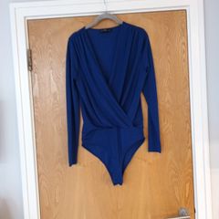 F&F Royal Blue Bodysuit. S. 12.  New - No Tag.