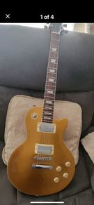 Unbranded Gold Top guitar