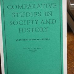 Comparative Studies in Society and History