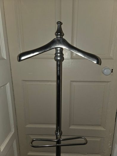 Vintage Chrome Valet Stand