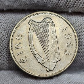 Ireland 1968 6d Sixpence Superb Gem Uncirculated!