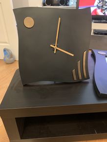 Genesis Lamp, Clock and Mirror