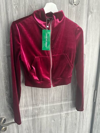 Bnwt Zip Up Top - M