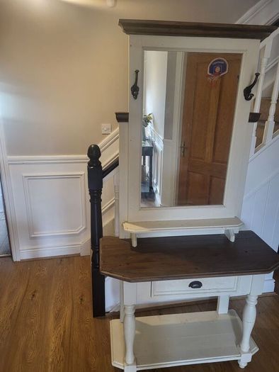 Hall stand/ Console with mirror
