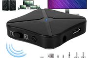 2 in 1 Bluetooth 4.2 Receiver Transmitter Audio Music Stereo Wireless Adapter With RCA 3.5mm 3.5 AUX Jack For Car Home TV MP3 PC