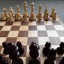 Handmade Chessboard - Walnut, Maple and Oak with Large Chess Pieces Image 4