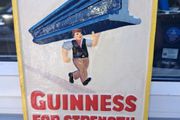 Guinness  cast iron sign