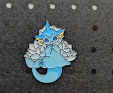 Vaporeon enamel pin