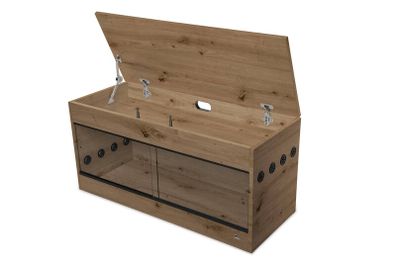 Wooden Terraium with Open Top