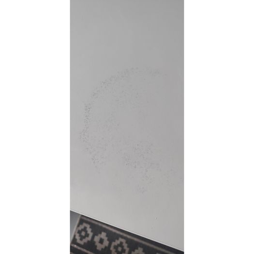 White IKEA cupboard on legs