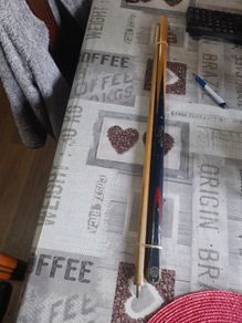 Jimmy White signed BCE 2 piece snooker cue postage available or collection