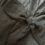 Brand new Tommy Hilfiger grey wool jumper black silk bow Image 3
